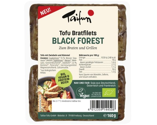 Black Forest tofu filejas BIO 160g