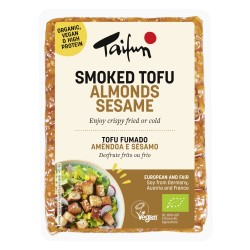 Tofu, kūpināts ar mandelēm un sezamu BIO 200g