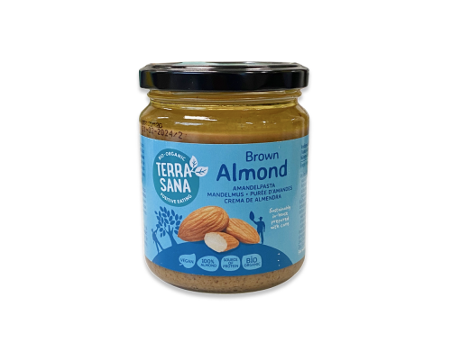 Mandeļu, grauzdētu, krēms, bez piedevām BIO 250g