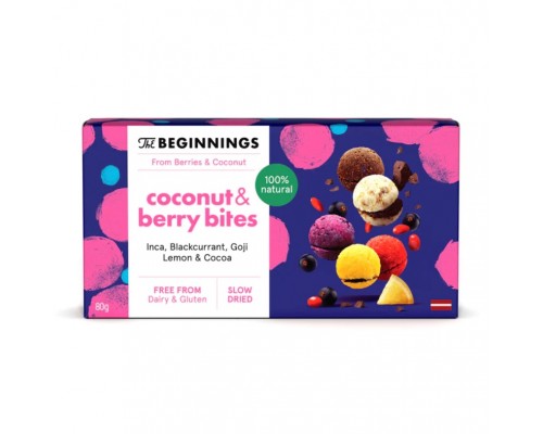 Kokosriekstu un ogu cepumi 80g