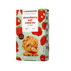 Zemeņu auzu cepumi 80g