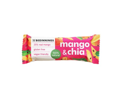 Mango un čia sēklu batoniņš 40g