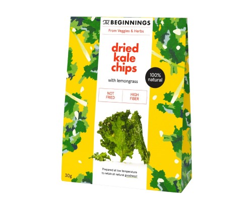 Kale čipsi ar citronzāli 30g