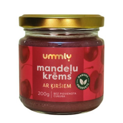 Mandeļu krēms ar ķiršiem 200g