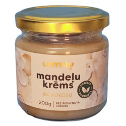 Mandeļu krēms ar kokosriekstiem 200g