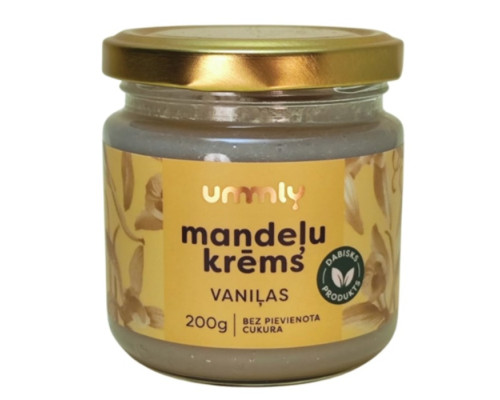 Mandeļu krēms ar vaniļu 200g