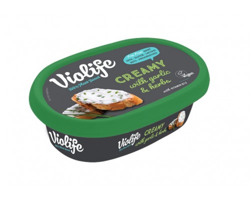 Krēmveida produkts ar ķiplokiem un zaļumiem 150g