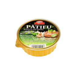 Pastēte PATIFU ar baziliku un ķiploku 100g