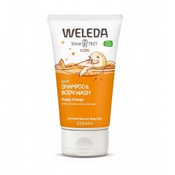 Šampūns un dušas želeja (2in1) bērniem Fruity-Orange BIO 150ml