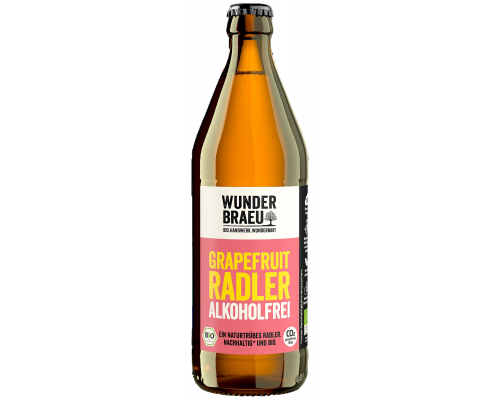 Bezalkoholisks greipfrūtu Radler BIO 0,5L