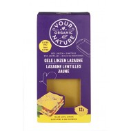 Dzelteno lēcu lazanja BIO 250g