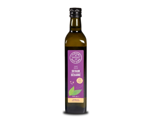 Sezama sēklu eļļa, auksti spiesta BIO 500ml