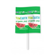 Konfekte uz kociņa ar arbūzu garšu BIO YUMEARTH 6.2g