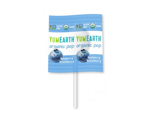 Konfekte uz kociņa ar melleņu garšu BIO YUMEARTH 6.2g
