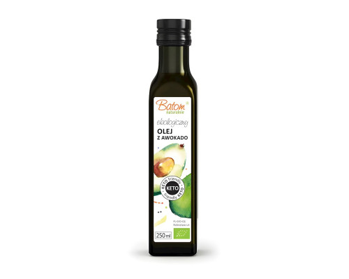 Avokado eļļa, auksti spiesta BIO 250ml