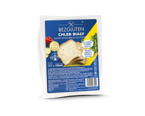 Bezglutēna baltmaize šķēlēs, 300g