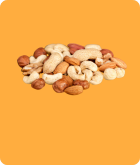 Rieksti un <br>žāvēti augļi