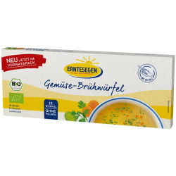 Dārzeņu buljona kubiņi BIO, 132g