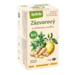 Ingvera tēja ar citronu un piparmētru BIO 20x1,5g