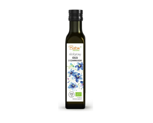 Melno ķimeņu eļļa, auksti spiesta BIO 250ml