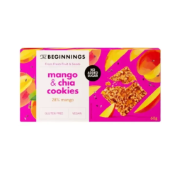 Mango & Chia cepumi 60g