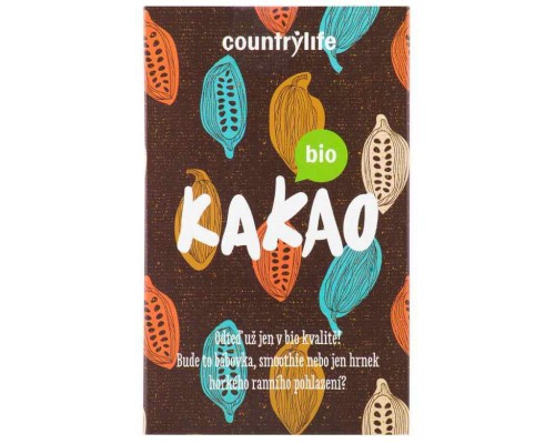Kakao pulveris, naturāls 11% tauku saturs BIO 150g