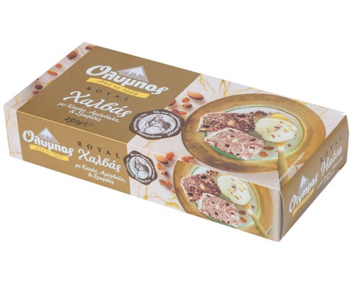Karaliskā halva ar mandelēm, kakao un rozīnēm 250g
