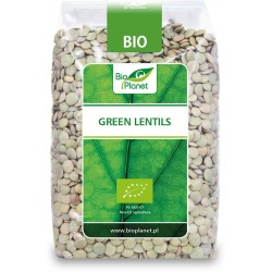 Lēcas, zaļās, gaišās BIO 500g