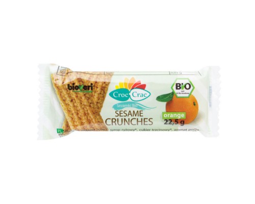 Sezama sēklu uzkoda ar apelsīniem BIO 22.5g