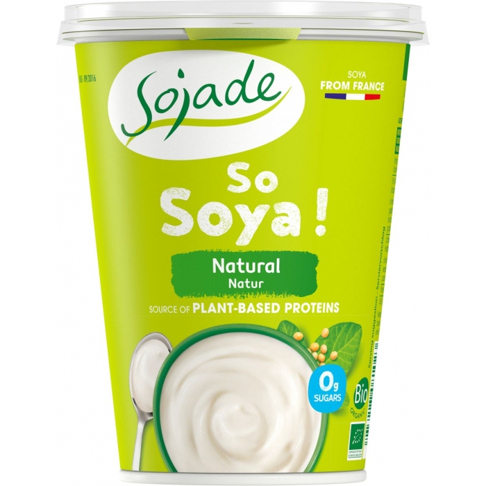 Sojas bifido jogurts bez piedevām, BIO, SOJADE, 400g