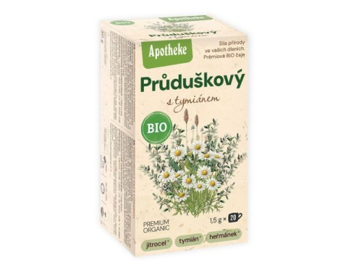 Tēja bronhiem ar timiānu   BIO 20x1,5g