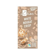 Baltā šokolāde "White Nougat Crisp" BIO 80g